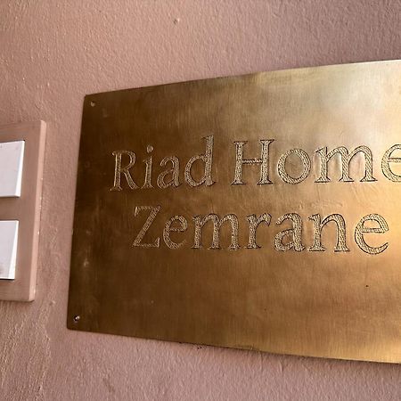 Riad Home Zemrane Μαρακές Εξωτερικό φωτογραφία